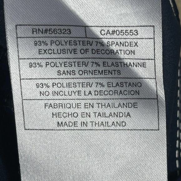 Nike Golf Womens 4 Bermuda Shorts Blue Lightweight Stretch Pocket Snap Closure - Picture 10 of 14